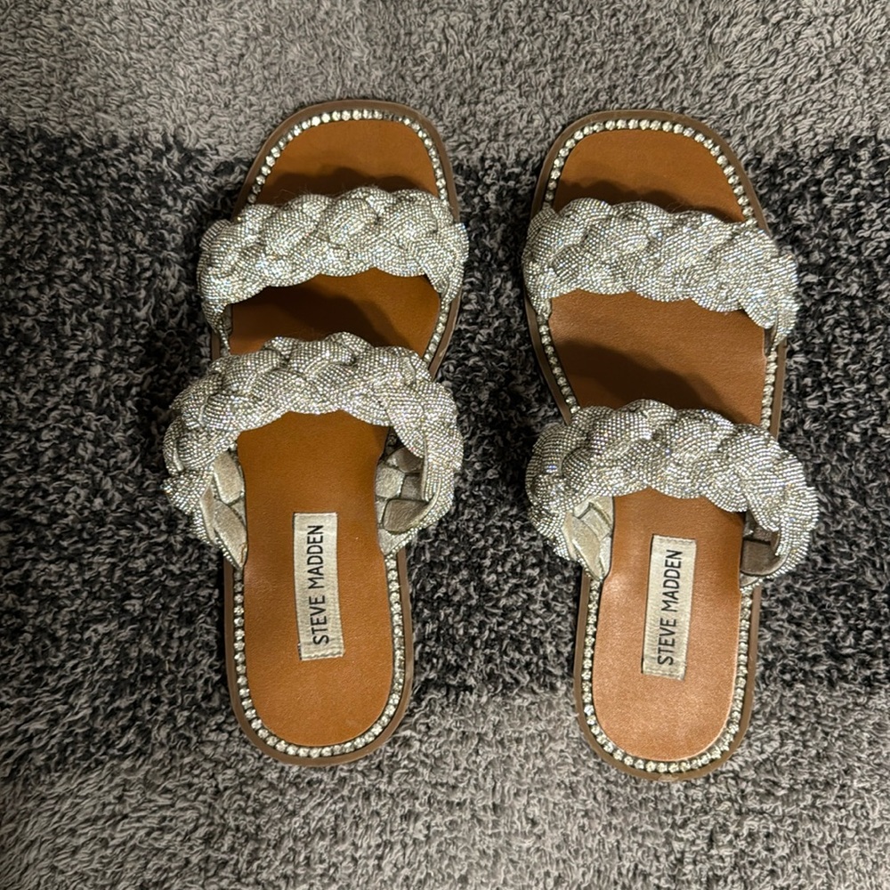 Steve Madden Rhinestone Sandals